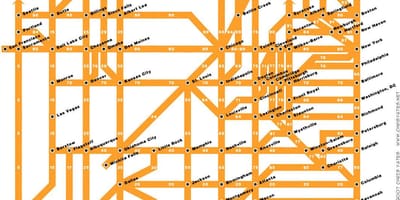 州における道路交通システムの機能地図