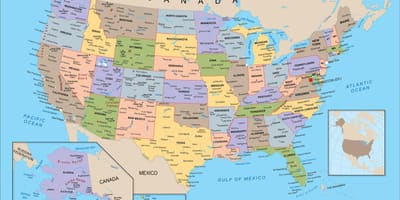 政治地図が米国