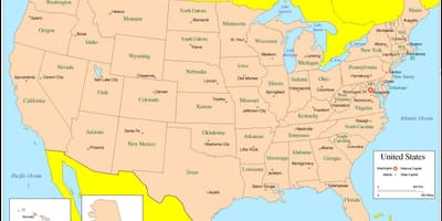 US地図標識