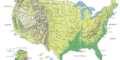 地形地図US